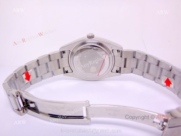 Rolex Datejust 40mm Watch SS Rhodium Gray Face New 2017 Dial 4