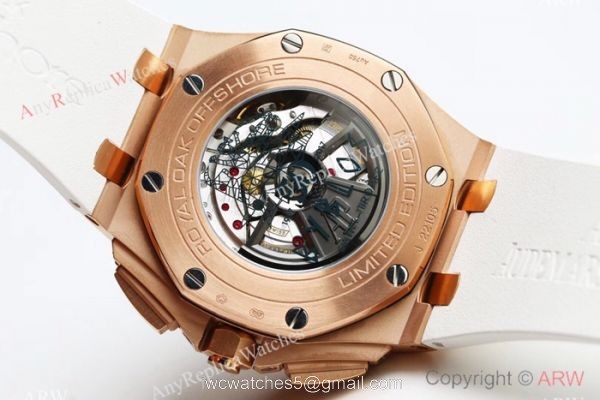 JH AUDEMARS PIGUET 26400SO CAL.3126 44MM ROSE GOLD CASE WATCH 4