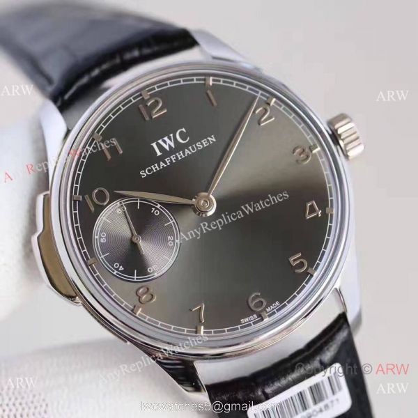 Replica IWC Portuguese Minute Repeater Men Watch SS Rhodium Dial / New Style IWC 4
