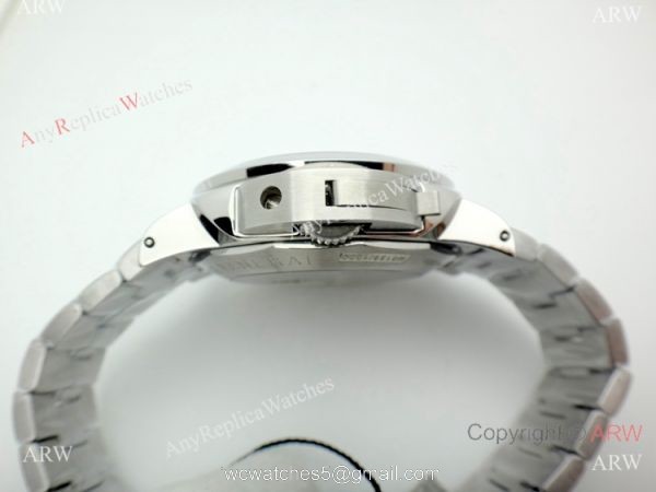 Copy Panerai PAM 674 Luminor Watch Stainless Steel Brown Marker 4