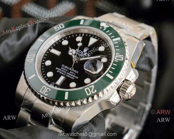 NEW UPGRADED Rolex Submariner 126610LV Watch Green Ceramic Black Dial 4