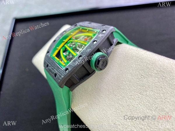 Super Clone Richard Mille Rm 59-01 Yohan Blake Tourbillon Carbon Case 4