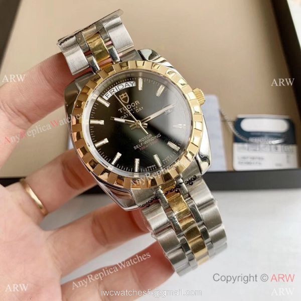 Copy TUDOR Glamour Date+Day Watch m56000 White Dial Watches 4