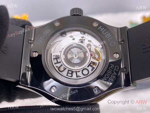 2022 New! Swiss Hublot Takashi Murakami Black Ceramic Rainbow Watch 45mm 4
