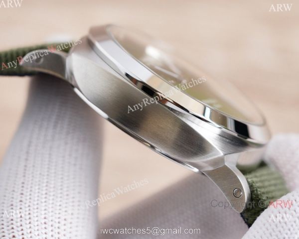 NEW! Clone Panerai Luminor Marina Esteel &8216;Verde Smeraldo PAM01356 Watch Olive Green 44mm 4