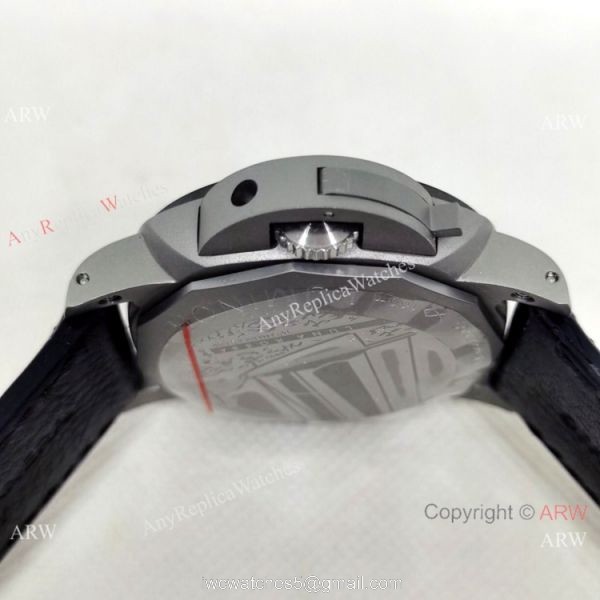 New Panerai Luminor Luna Rossa Gmt 42mm Pam1096 Watch Carbotech Case 4