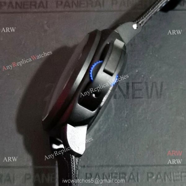 Clone Panerai Luminor GMT &8216;Bucherer Blue PAM 1176 Watch Blacksteel 4