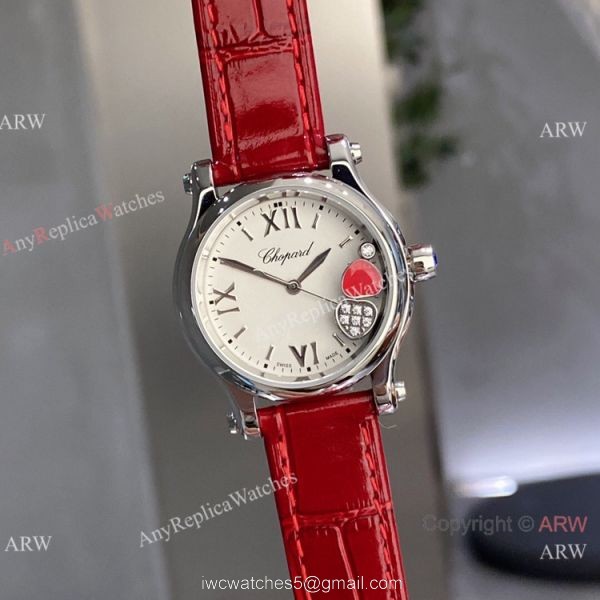 Fake Chopard Happy Hearts Lover Watch 30mm or 36mm 4