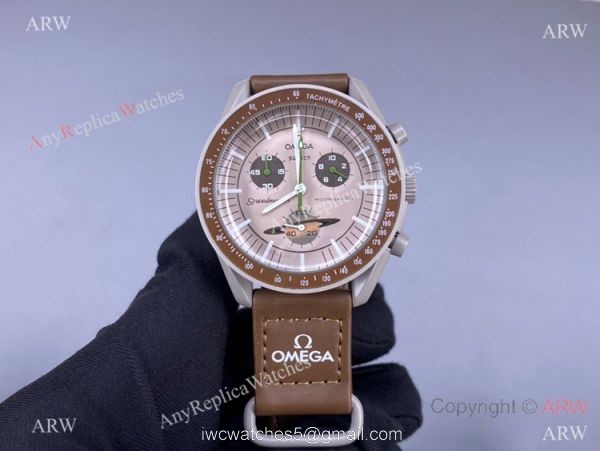 2022 new! AAA Replica Swatch x Omega &8216;Mission Mercury Moonswatch Bioceramic Case Swiss Quartz 4