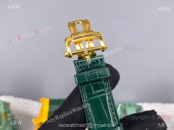 Swiss Patek Philippe Grand Complications Moonphase Tourbillon Watch Yellow Gold 42mm 4