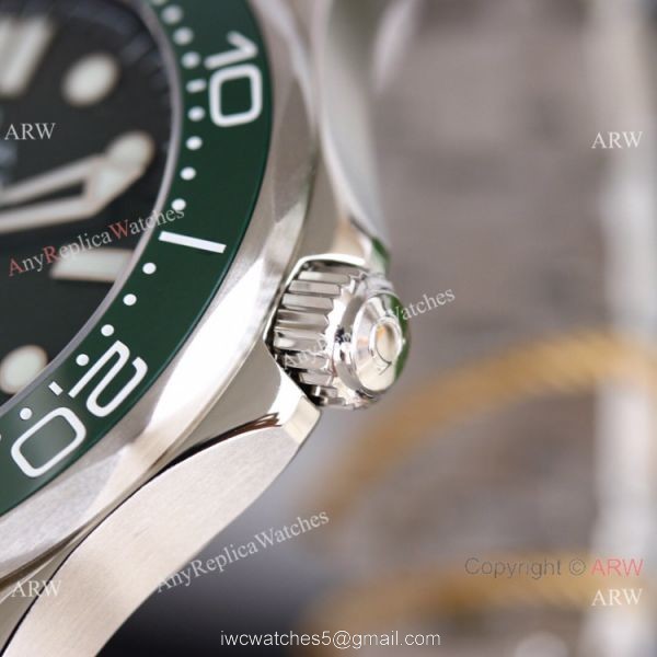 Omega 2022 Novelties Swiss Omega Seamaster Diver 300m VSF 8800 Green Dial Watch 4