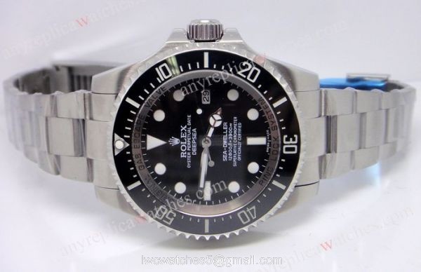 REAL SWISS ETA2836 Rolex Deepsea 44mm Replica watch 5