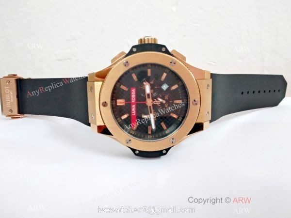 Japan Grade Hublot Luna Rossa Replica Watch Big Bang Rose Gold 5