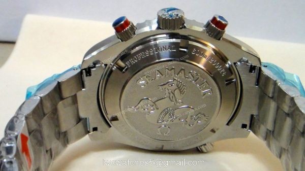 Omega Seamaster Planet Ocean Replica Chronograph Quartz Watch 5