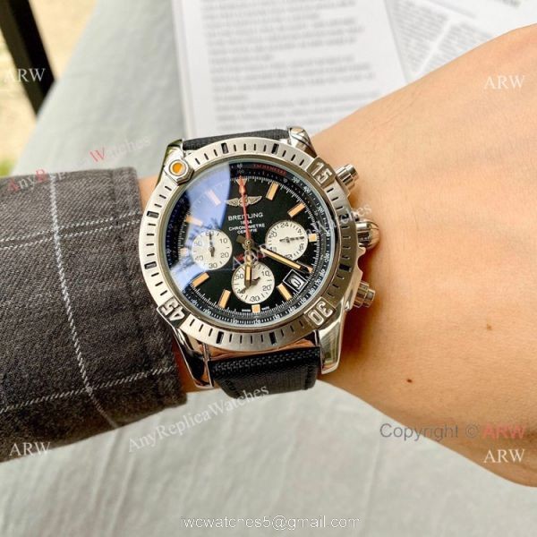 Copy Breitling Avenger Chronograph Watch White Face 40mm 5