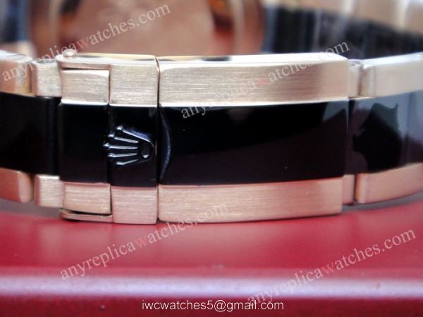 Rose Gold Rolex Daytona Chocolate Replica Watch Arabic Markers 5