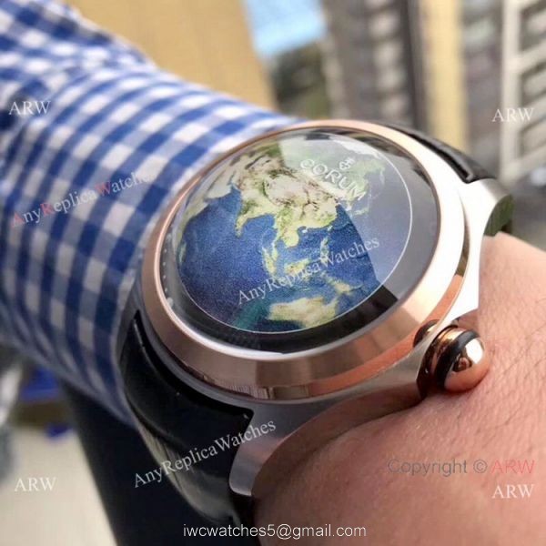 Replica Corum Big Bubble Rose Gold Limited Edition Watches 5