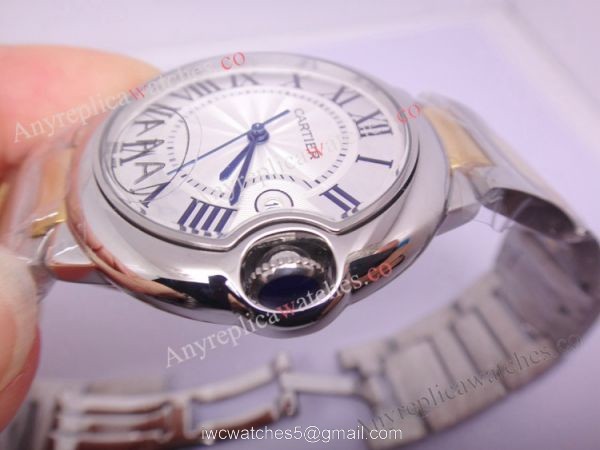 Cartier Watch Replica Ballon Bleu Two-Tone Medium Size 36mm 5