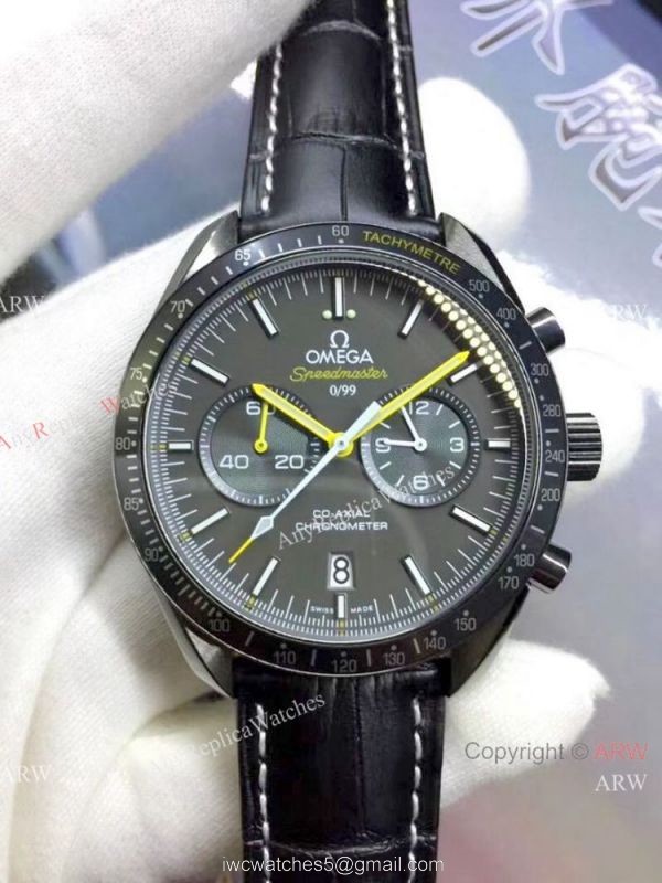 Japan Grade Omega Dark Side Of The Moon Copy Watches Gray Dial 5