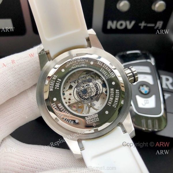 Replica Invicta S1 Rally Automatic Yellow Rubber Strap Men Watch 5