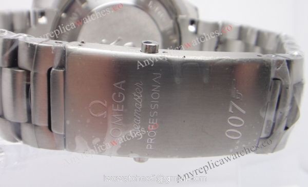Replica Omega Watches Seamaster Planet Ocean 007 Watch with Orange Bezel 5