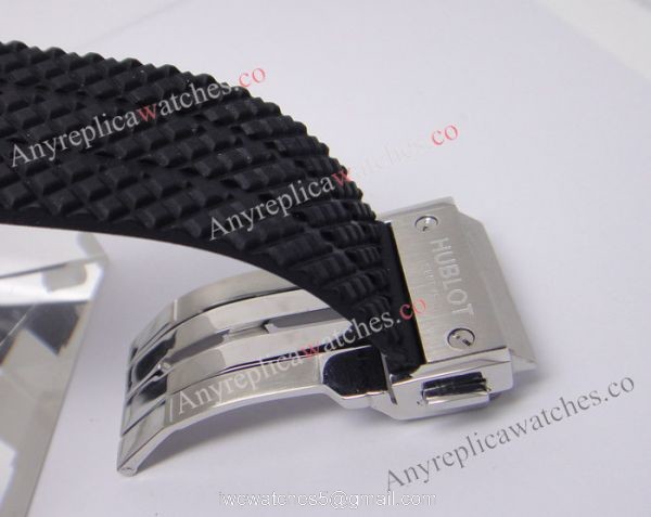 Replica Hublot Big Bang Watch SS Black Chronograph Japan Movement 5