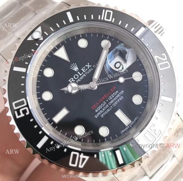Noob Factory V3 ETA 2836 Rolex Sea Dweller 50th Anniversary Replica Watch 43MM 5
