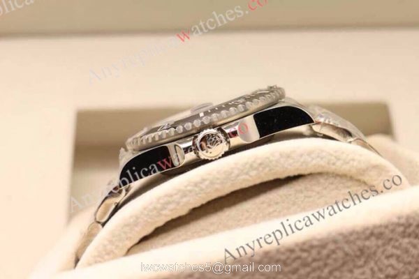 SWISS ETA 2836 MOVEMENT ROLEX SUBMARINER CERAMIC BLACK WATCH 5