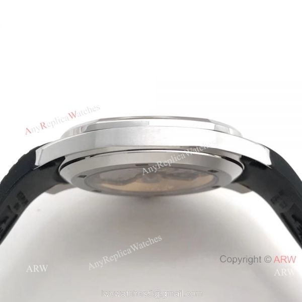 Best Replica Patek Philippe Aquanaut Ss Black Dial Watch Swiss Grade 5