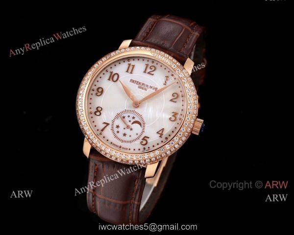 Swiss Grade 1 Patek Philippe Complications 4968r ETA2824 Watch Rose Gold 5