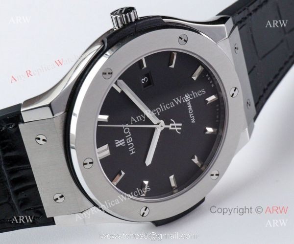 Replica Hublot Classic Fusion V2 Gray Dial Watch Swiss ETA2892 5