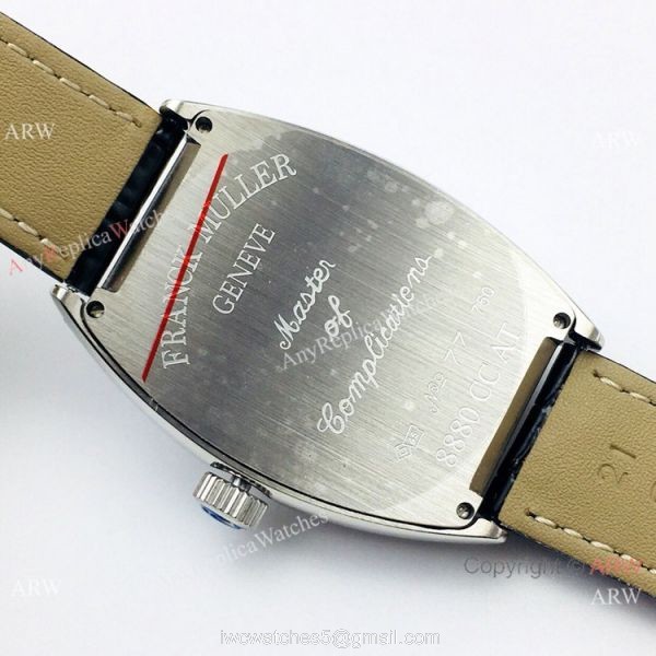 Swiss Replica Franck Muller Curvex diamond Watch Stainless Steel 43mm 5