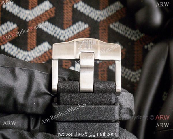 Knockoff Audemars Piguet Royal Oak Offshore Watch Iced Out White Face 5