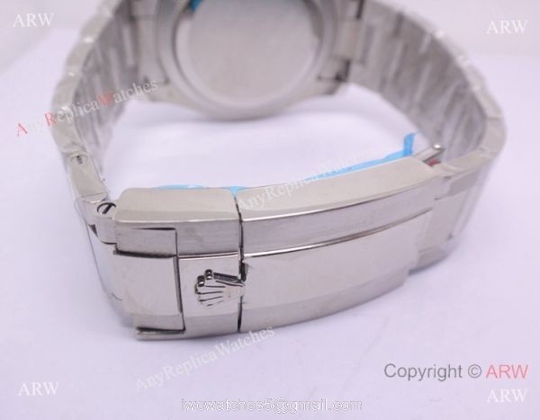 The Oyster Perpetual Stainless Steel Rolex Yacht Master replica watch 40mm 5
