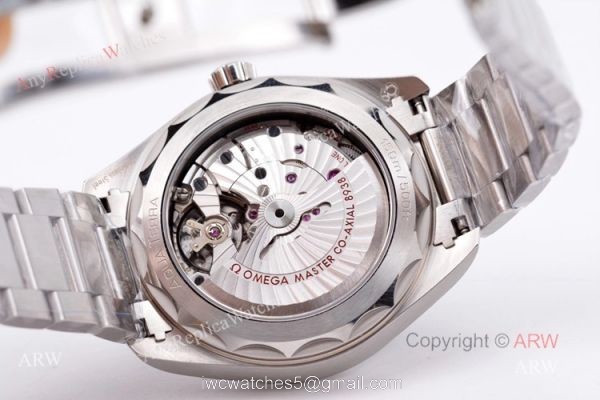 New Omega Aqua Terra Worldtimer Blue Dial 43mm Swiss Replica Watches From VS Factory 5
