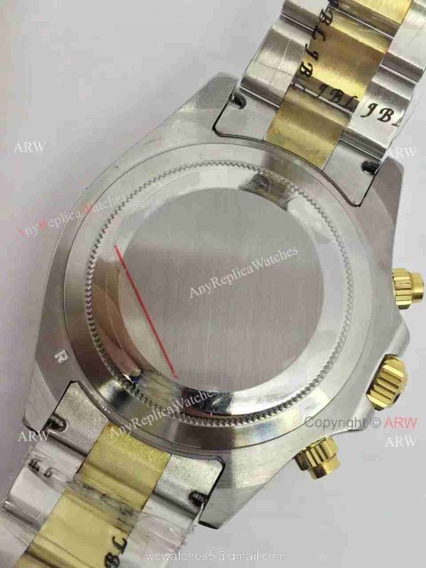 Rolex Valjoux 7750 Daytona 2-Tone White Dial / Swiss Movement 5