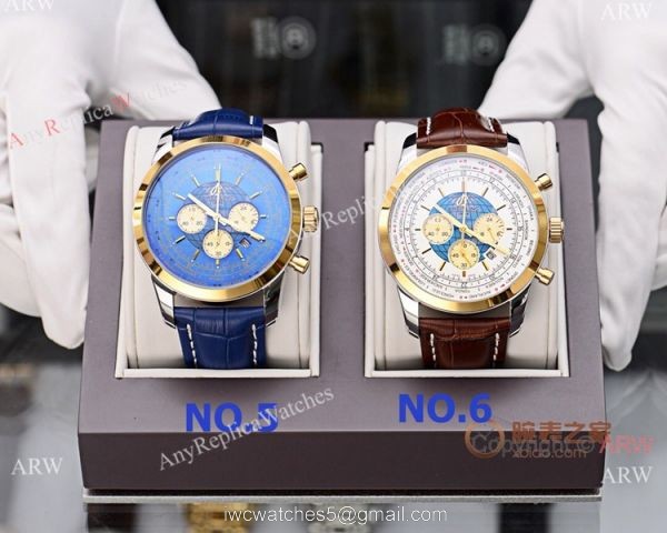 Buy Replica Breitling Transocean Unitime B05 Watches Two Tone 5