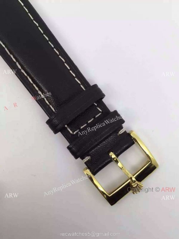 Swiss Grade Rolex Cellini watch Yellow Gold Rolex Geneve Fake Watch 5
