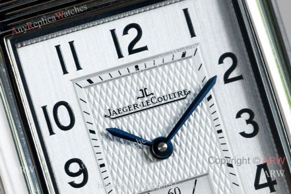 AN Factory Swiss Replica Jaeger-LeCoultre Reverso Duoface White Face Watches 5