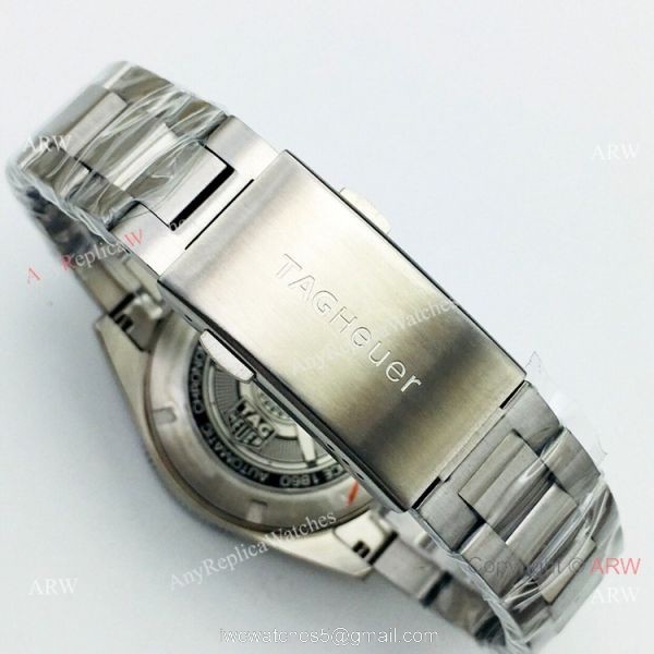 Grade 1A Swiss TAG Heuer Autavia 2836 Watch Stainless Steel Green Face 5