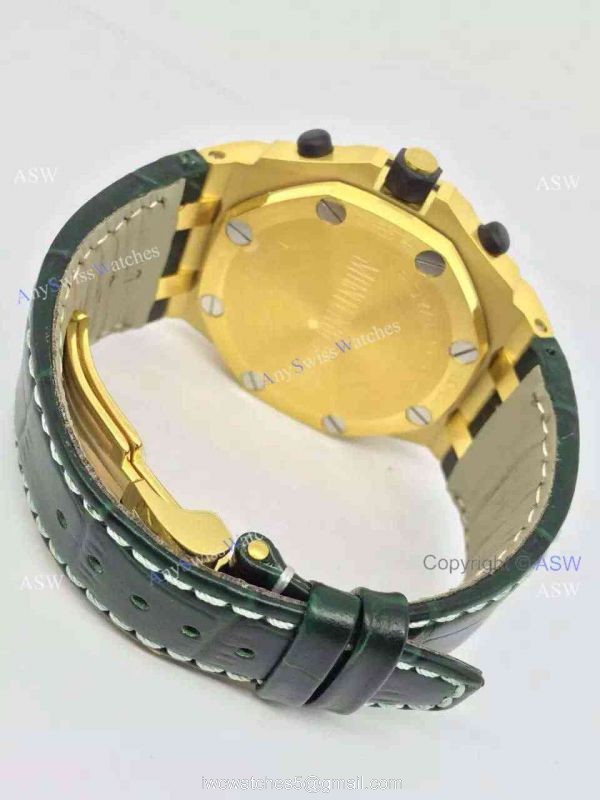 Swiss Audemars Piguet Royal Oak Offshore Monte Napoleone Gold Replica watch 5