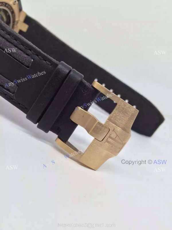 High Quality Copy Audemars Piguet Grand Prix Swiss Movement Yellow Gold Watch 5