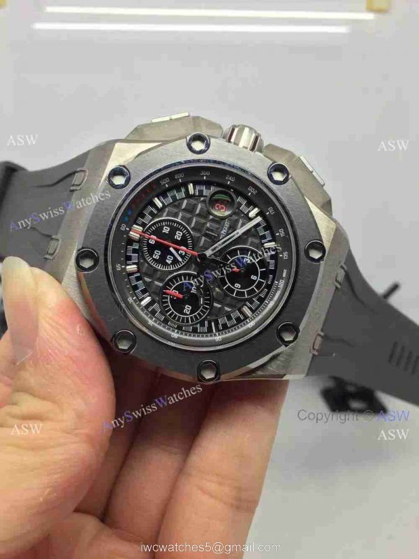 Swiss 3126 Audemars Piguet Michael Schumacher Black Dial Watch 5