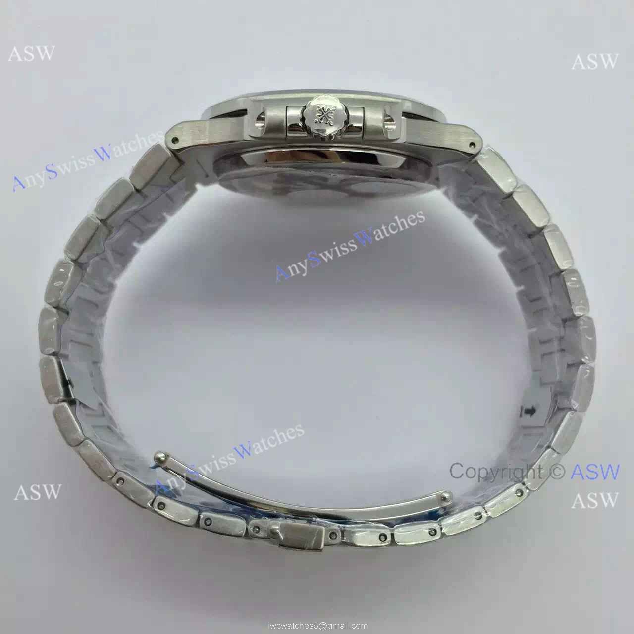AAA Grade Swiss Copy Patek Philippe Geneve Watch Black Dial 5
