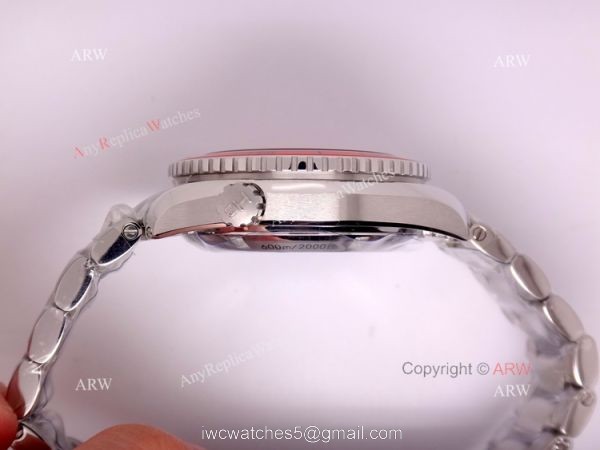 Swiss Replica Omega Seamaster Co-Axial Watch SS Orange 5