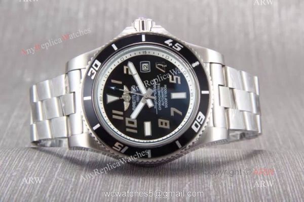 Breitling Superocean Chronometre Abyss Watch Stainless Steel Yellow Inner 5