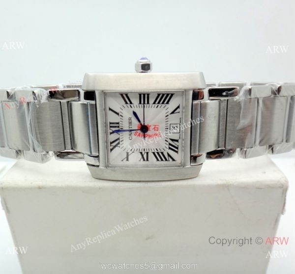 AAA Grade Cartier Tank Francaise Cartier 2301 cc708177 Replica Watch For Sale 5