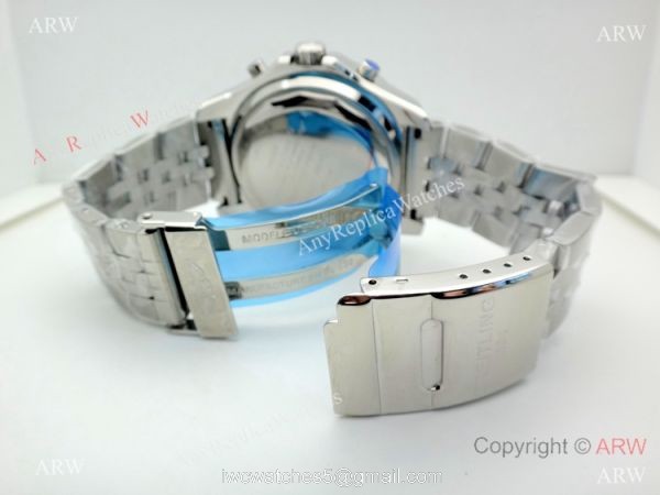 Replica Breitling For Bentley Motors Watches With Diamond Bezel Cream Chronograph Dial Watch 5