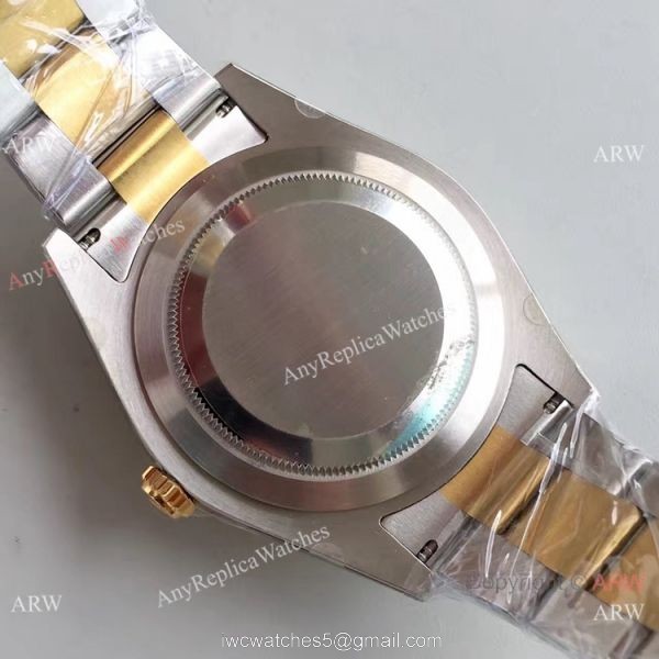 AAA Grade Rolex Datejust II 2-Tone White Diamond Replica Watches 5