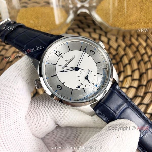 Copy Jaeger-LeCoultre Master Geographic Silver Dial watches 5